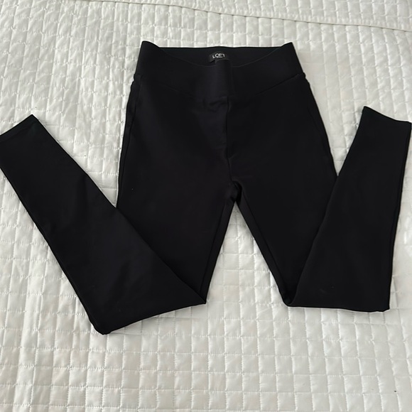 Loft ponte black leggings - Picture 1 of 3
